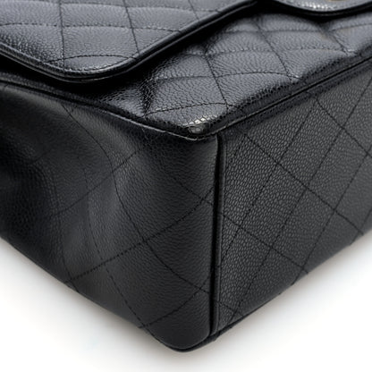 Chanel Caviar Quilted Maxi Double Flap Black 9 of 10