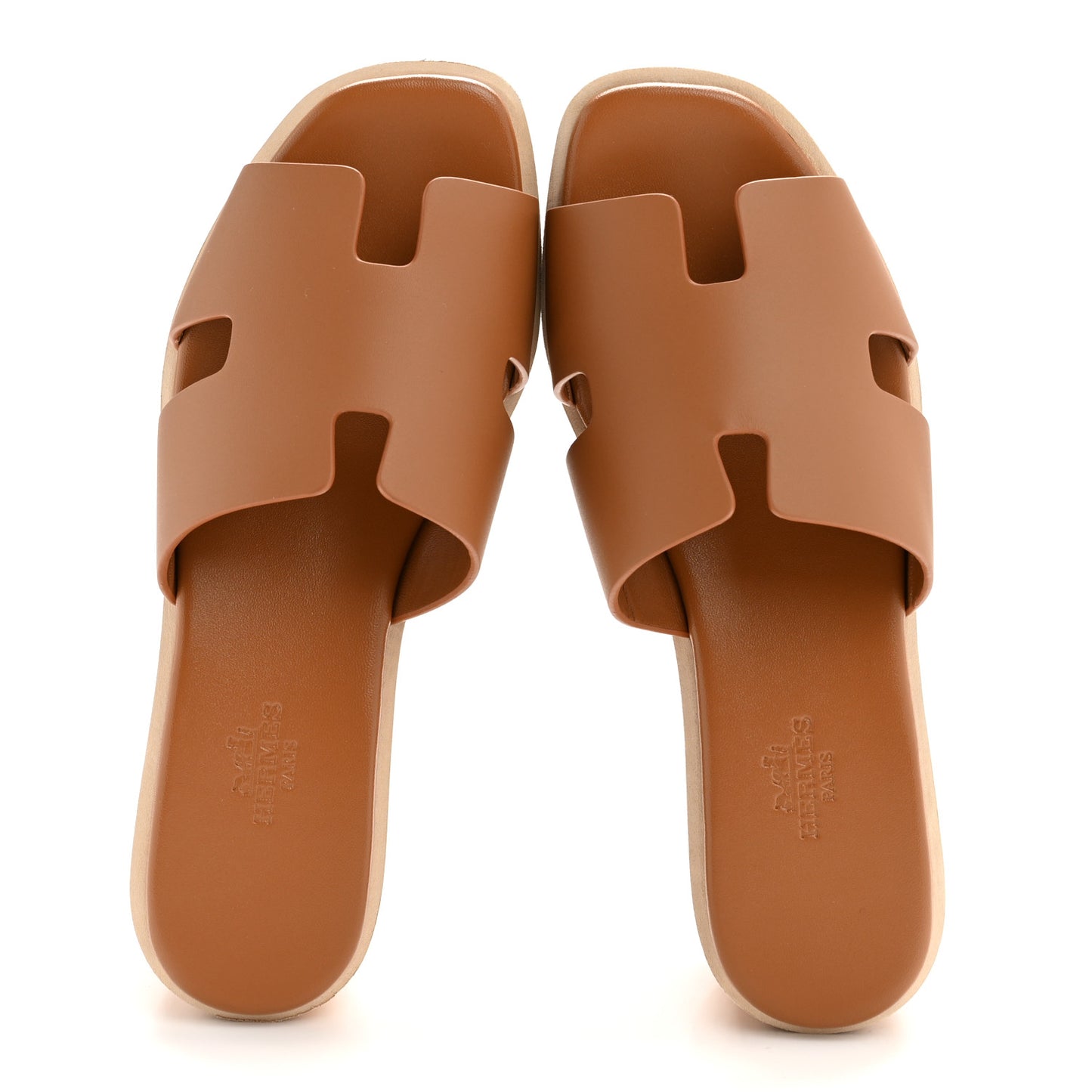 Calfskin Cork Eze 30 Sandals 36 Gold