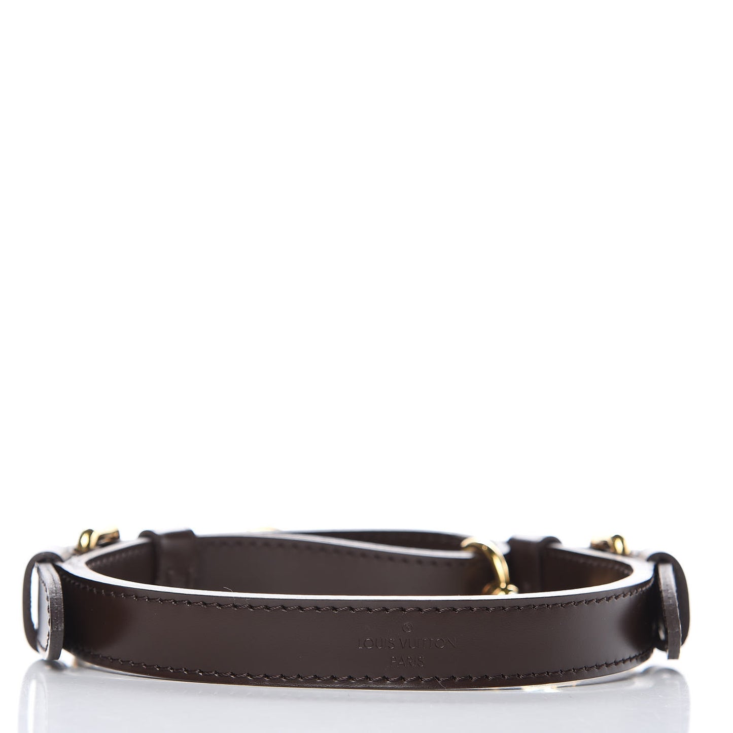Calfskin Adjustable Trevi Shoulder Strap Brown