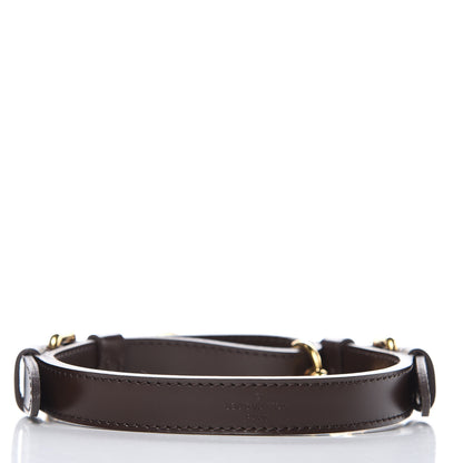 Louis Vuitton Calfskin Adjustable Trevi Shoulder Strap Brown 2 of 3