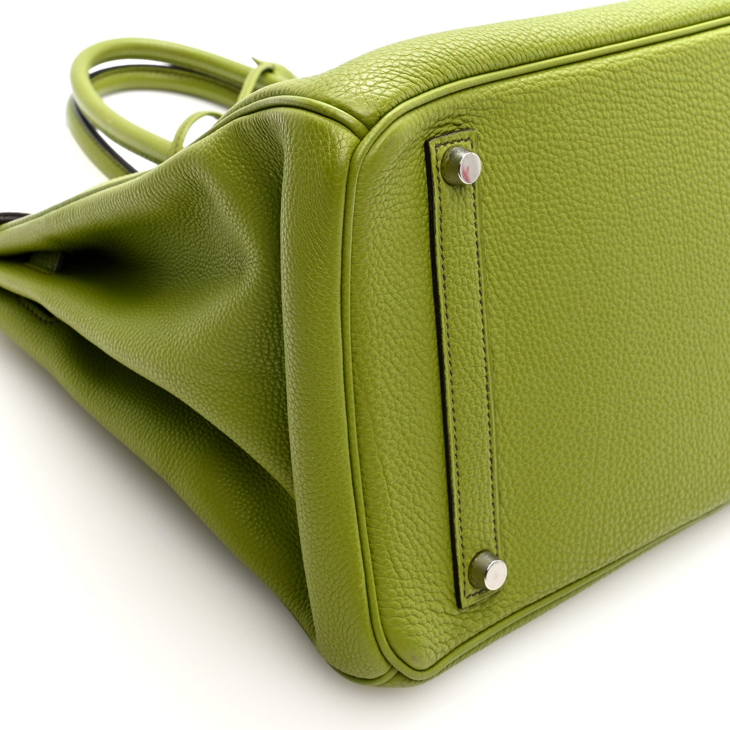 Togo Birkin 35 Vert Anis