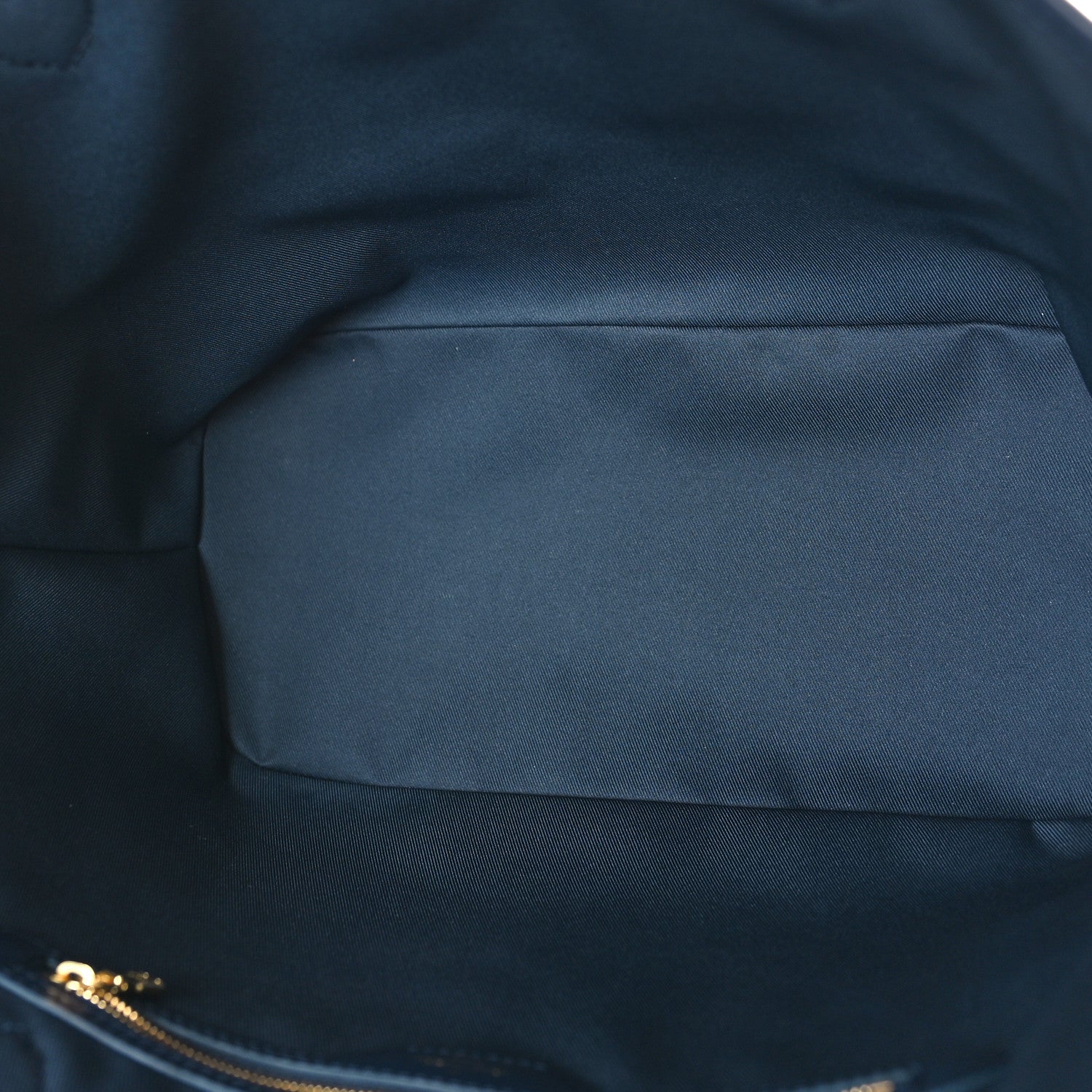 Louis Vuitton Monoglam Neverfull MM Blue 6 of 9