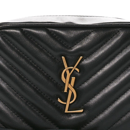 Saint Laurent Calfskin Matelasse Monogram Lou Belt Bag Black 8 of 10