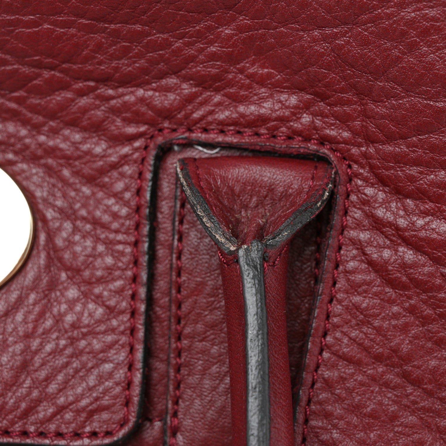 Mulberry Natural Leather Bayswater Oxblood 12 of 12