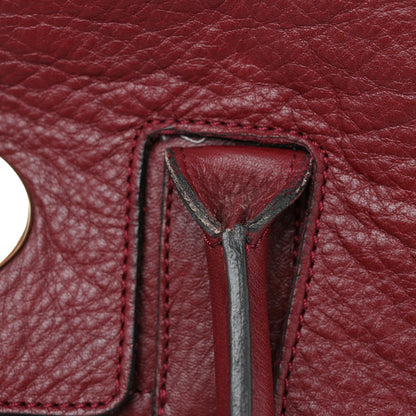 Mulberry Natural Leather Bayswater Oxblood 12 of 12