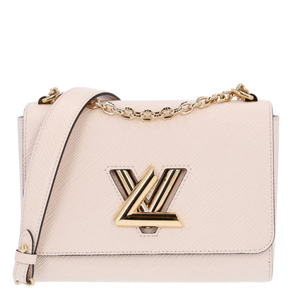 Louis Vuitton Epi Twist Shoulder Bag MM White 1 of 10