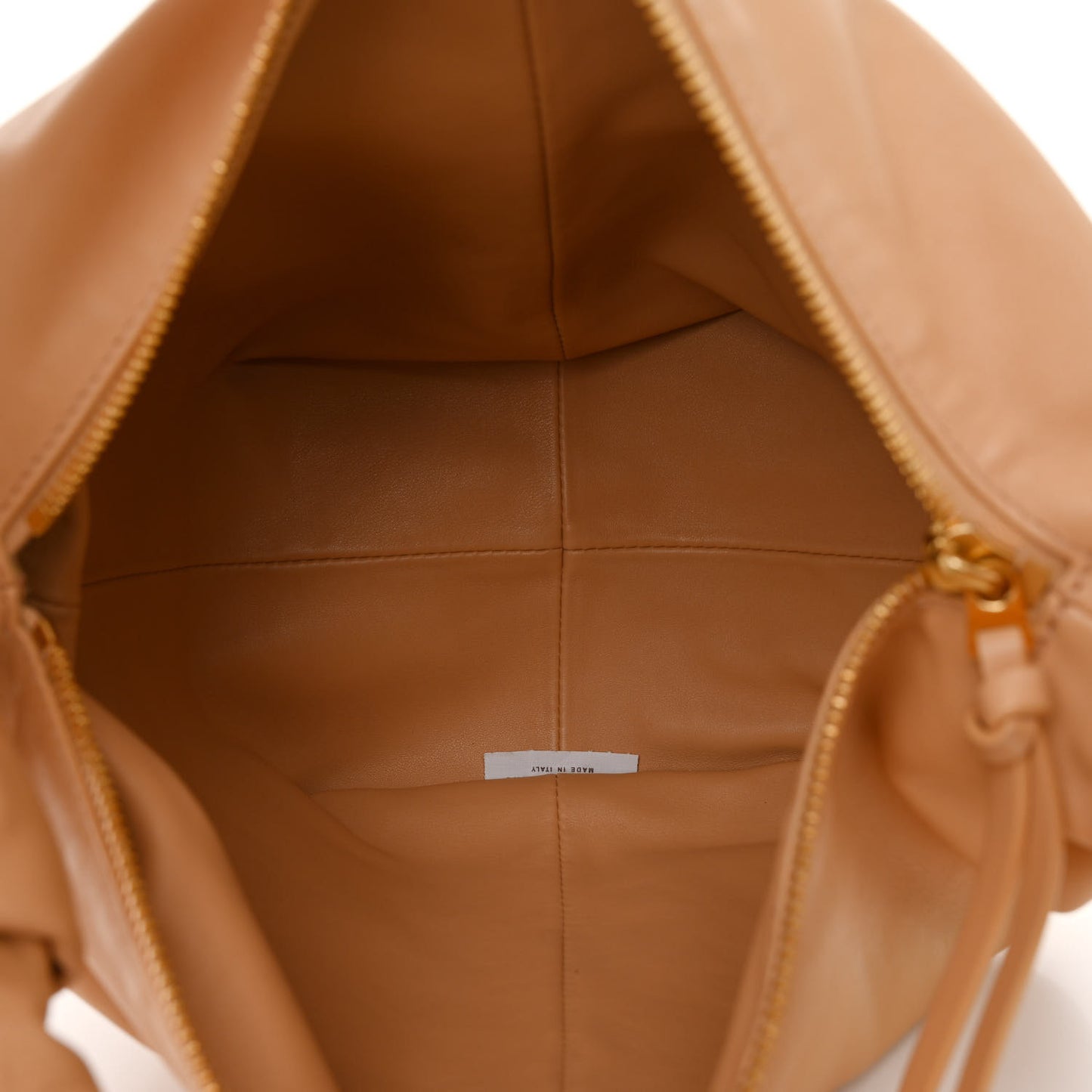 Calfskin Mini Double Knot Bag Almond