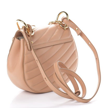 Chloe Calfskin Quilted Mini Drew Bijou Shoulder Bag Blushy Pink 3 of 8