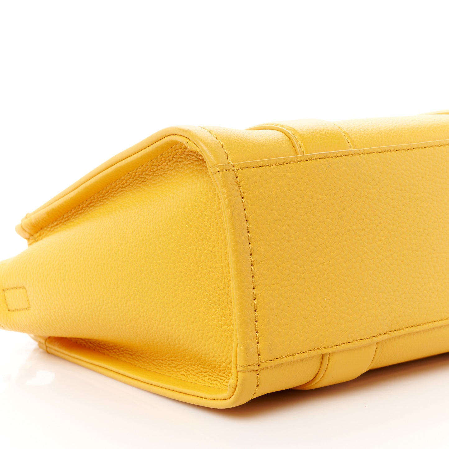 Grained Calfskin Small The Tote Bag Artisan Gold