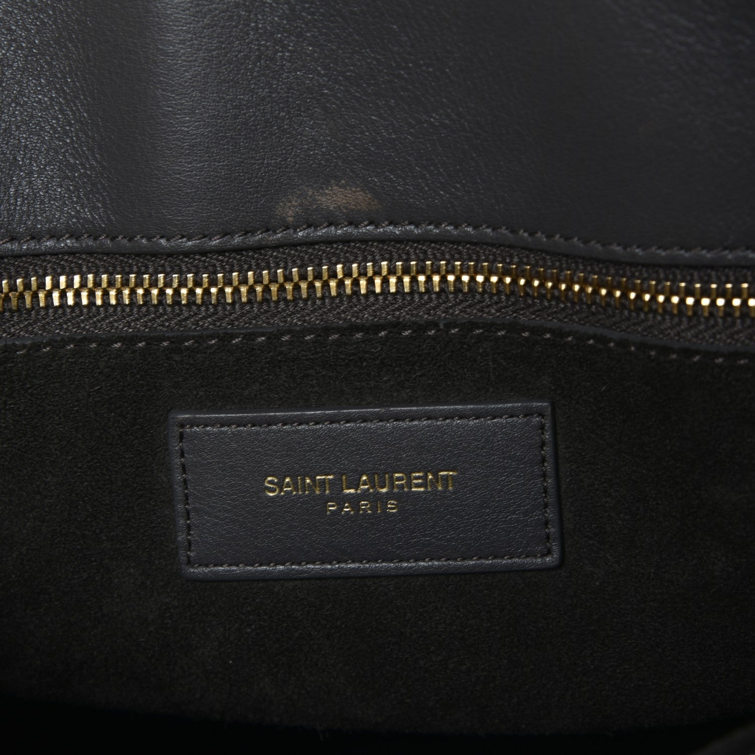 Saint Laurent Calfskin Small Sac De Jour Fog 10 of 10