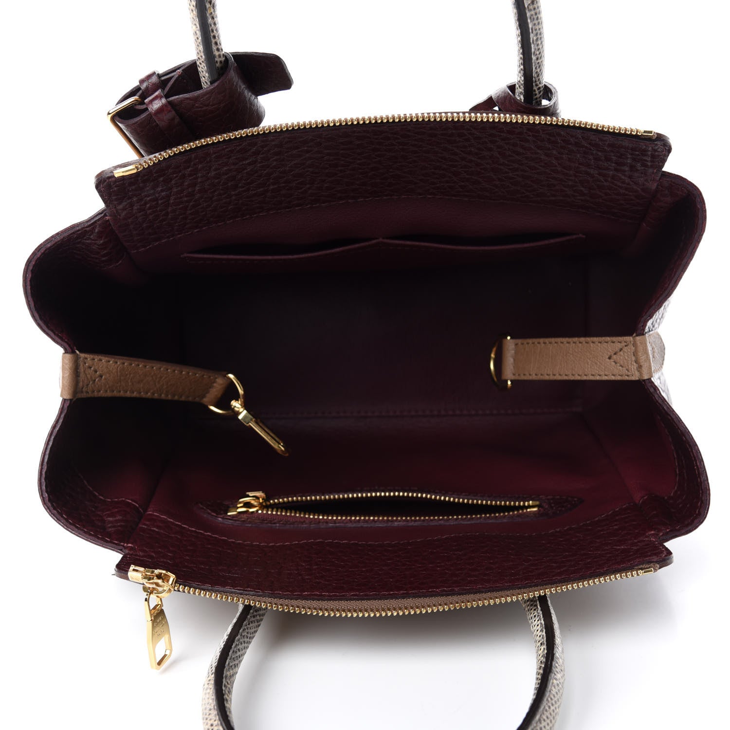Louis Vuitton Monogram Ostrich Lizard Majestueux PM Bordeaux 5 of 10