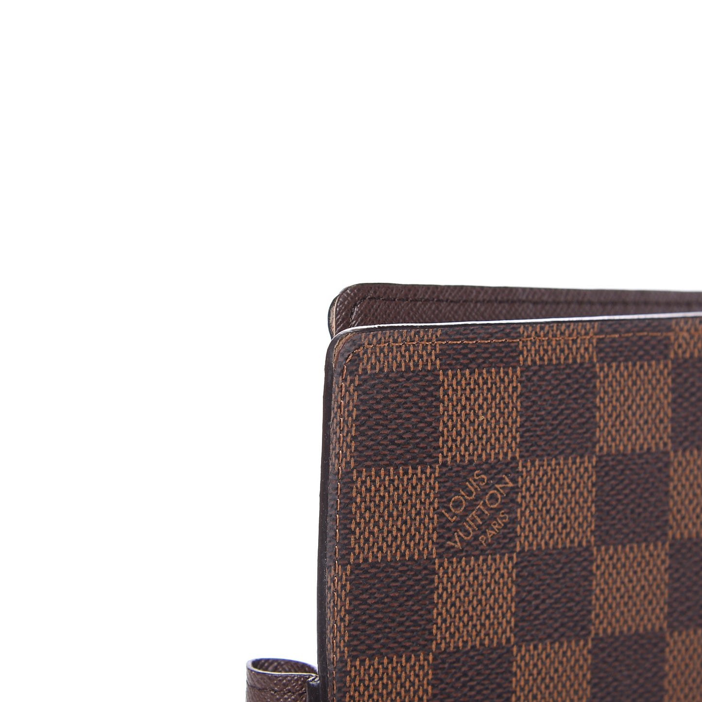 Damier Ebene Large Ring Agenda Cover