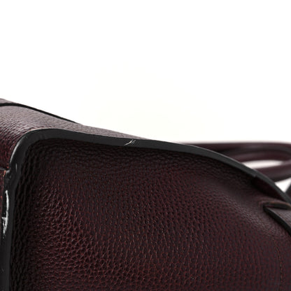 Mulberry Grain Vegetable Tanned Calfskin Small Zipped Bayswater Oxblood 8 of 11