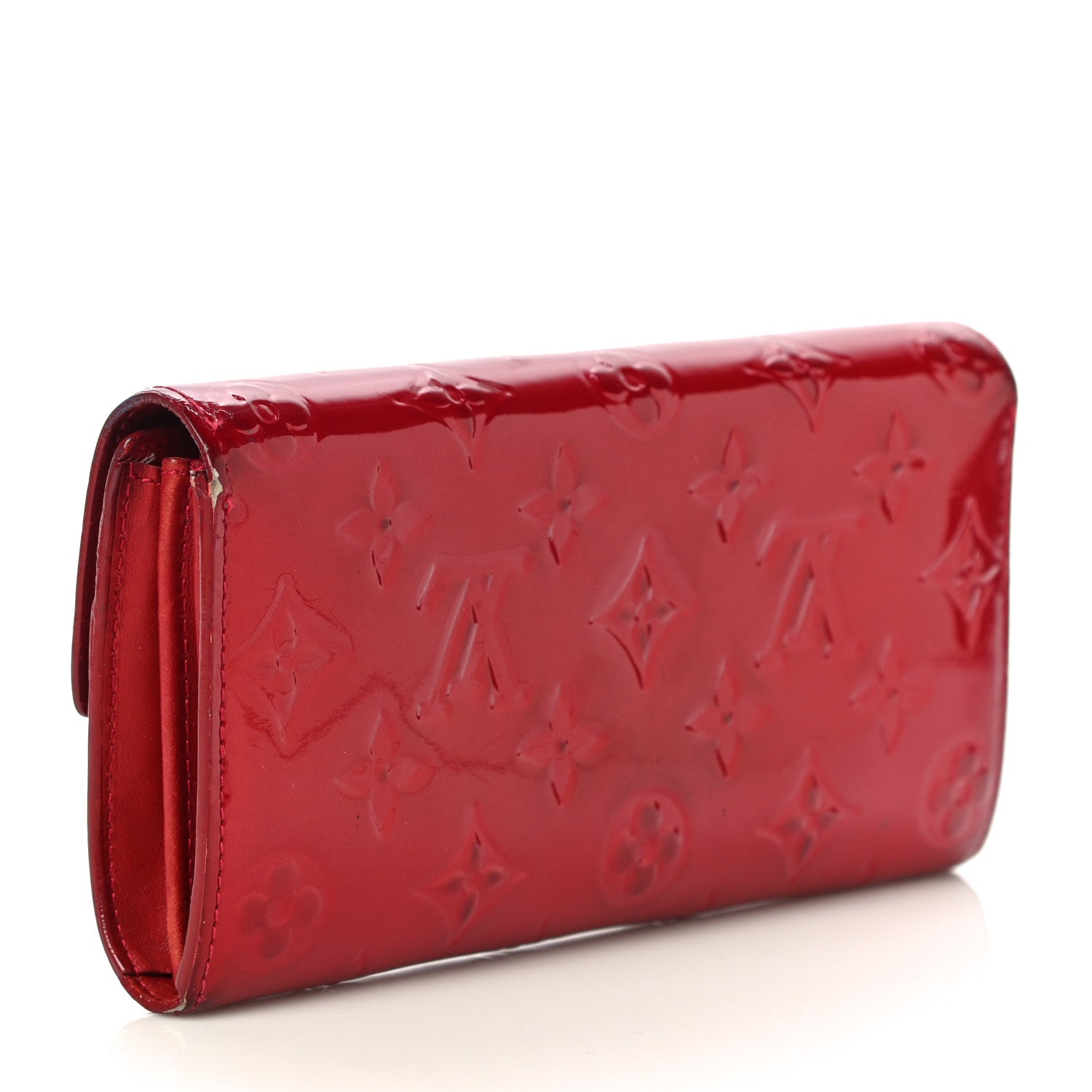 Louis Vuitton Vernis Sarah Wallet Pomme D'Amour 3 of 26