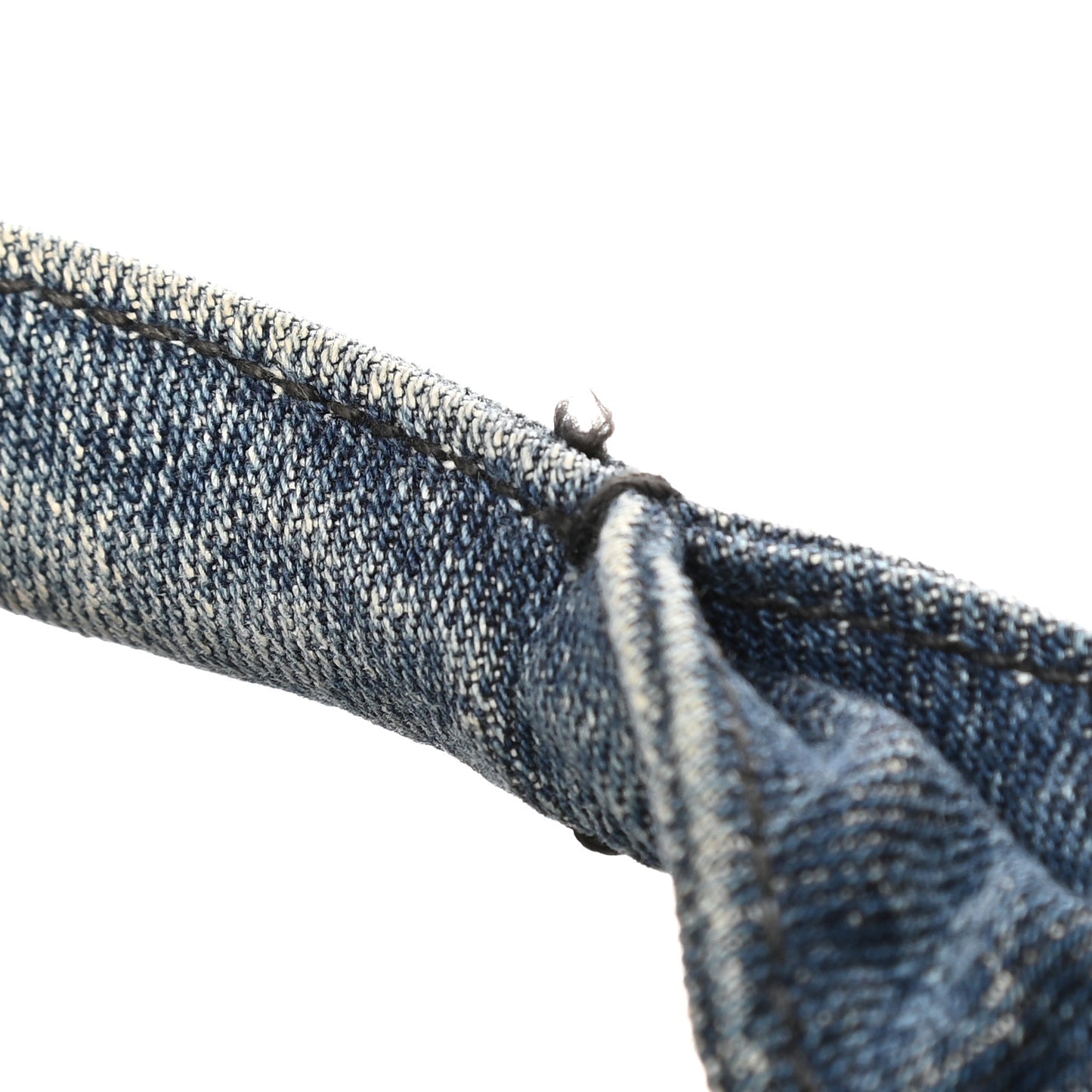 Denim Small Logo Tote Avio