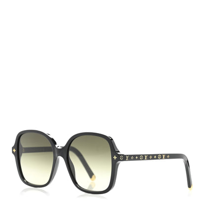 Louis Vuitton Acetate My Monogram Light Square Sunglasses Z1861W Black 1 of 8