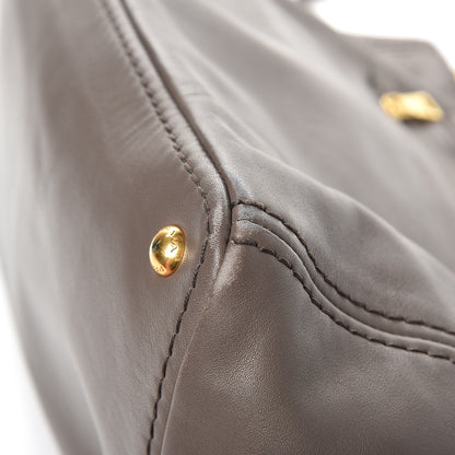 Prada Soft Calf Tote Bambu 10 of 12