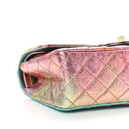 Chanel Metallic Goatskin Quilted 2.55 Reissue 225 Flap Multicolor 5 of 10