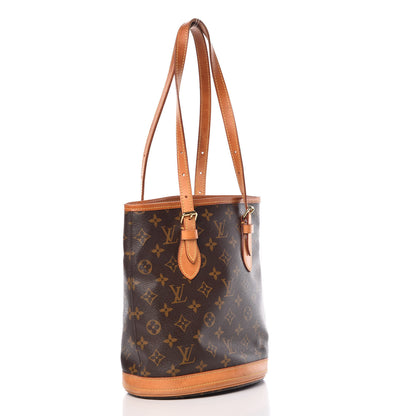 Louis Vuitton Monogram Petit Bucket 23 3 of 13