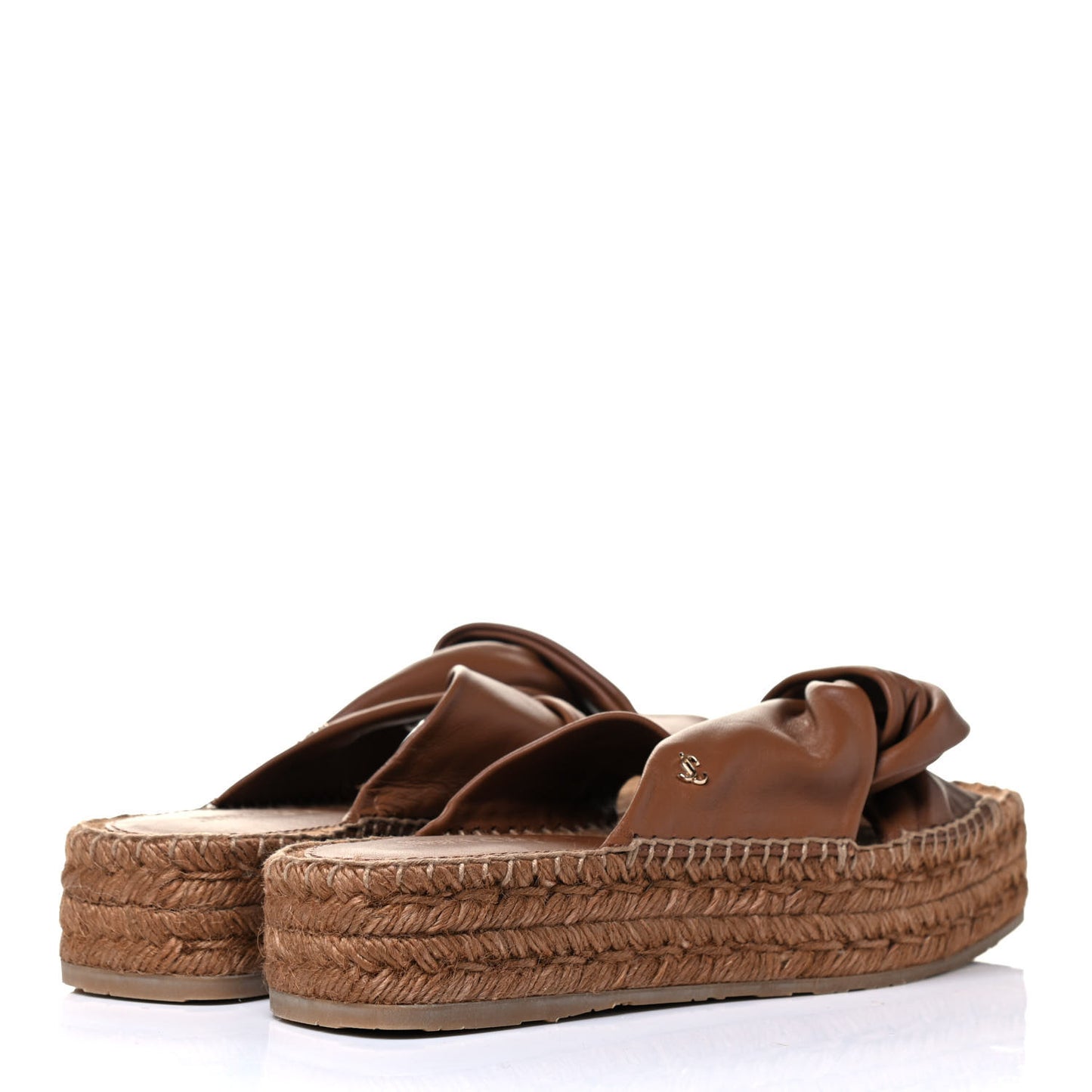 Nappa Daja 45 Espadrille Sandals 38 Cuoio
