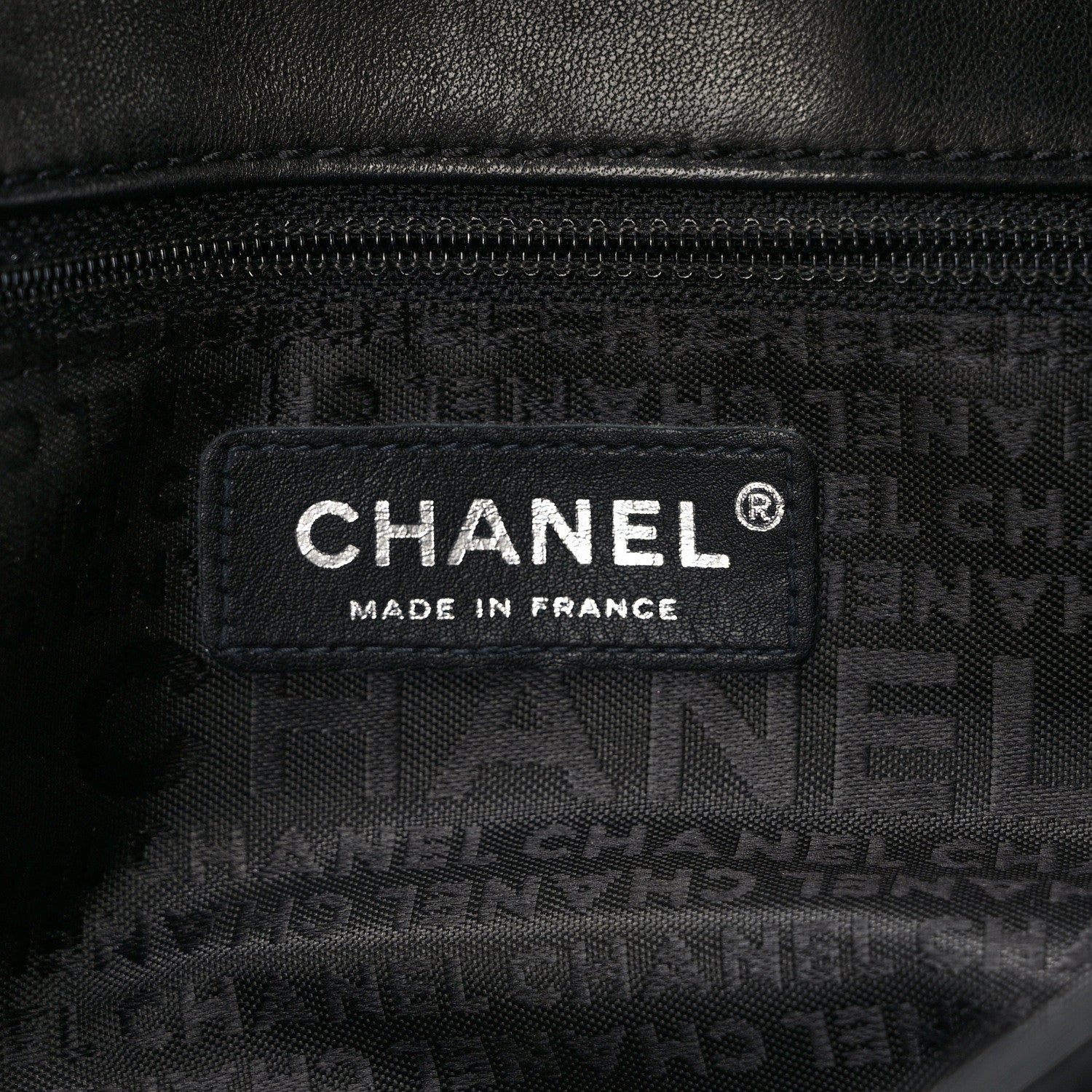 Chanel Patent Quilted Diagonal CC East West Chocolate Bar Flap Black 6 of 10