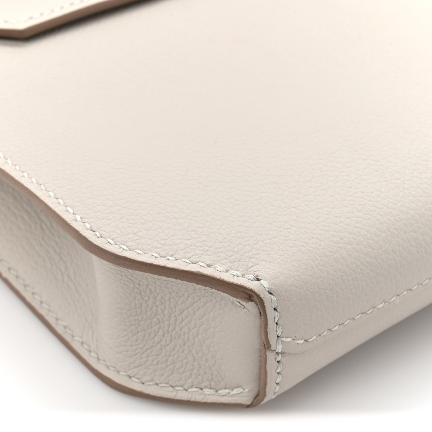 Hermes Evercolor Kelly Depeches 25 Pouch Beton 8 of 9