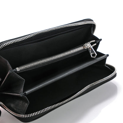 Givenchy Sugar Goatskin Pandora Zip Around Wallet Black 5 of 7