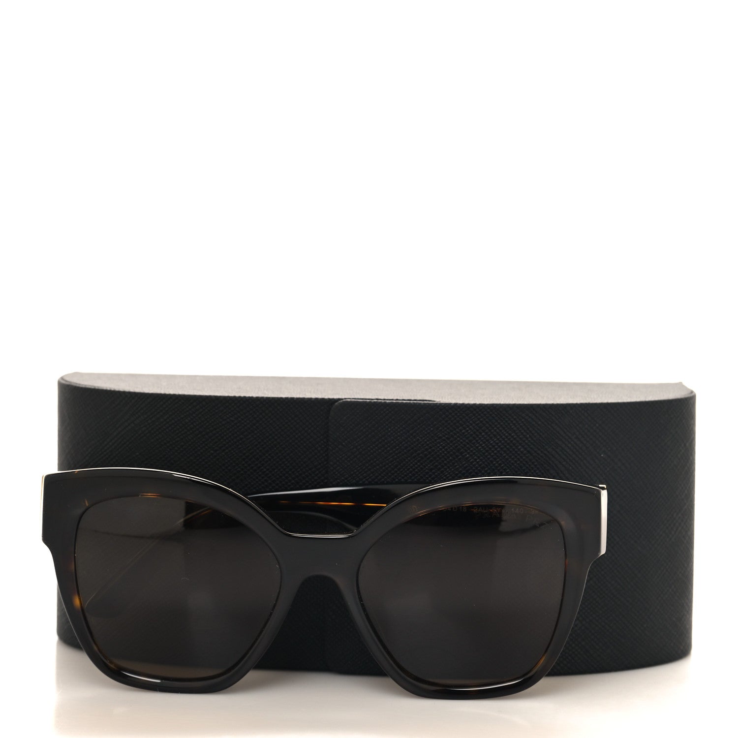 Prada Acetate Polarized Sunglasses SPR 17Z Havana 7 of 7