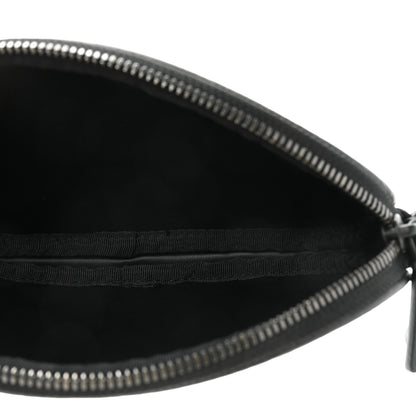 MCM Checkerboard Visetos Small Aren Multifunction Crossbody Pouch Black White 6 of 13