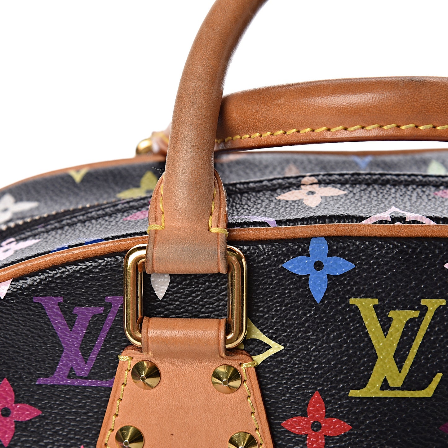 Monogram Multicolor Trouville Black