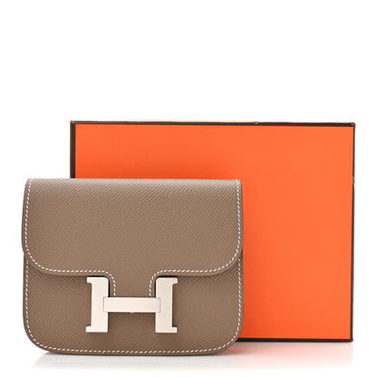 Hermes Epsom Constance Slim Wallet Etoupe 9 of 9