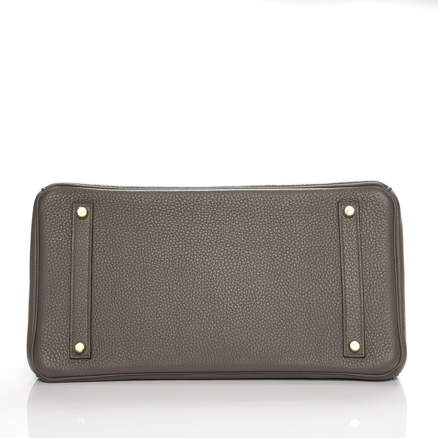 Hermes Taurillon Clemence Birkin 35 Etain 3 of 29