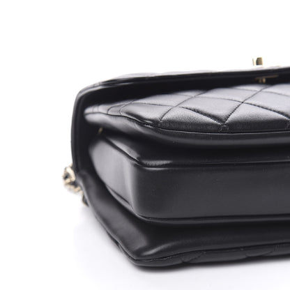 Chanel Lambskin Quilted Small Trendy CC Dual Handle Flap Bag Black 8 of 11