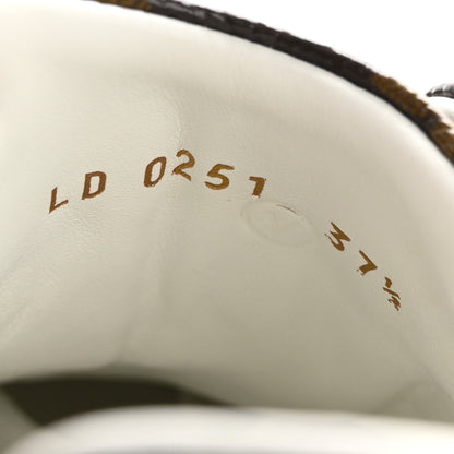 Louis Vuitton Monogram Time Out Sneakers 37.5 10 of 11