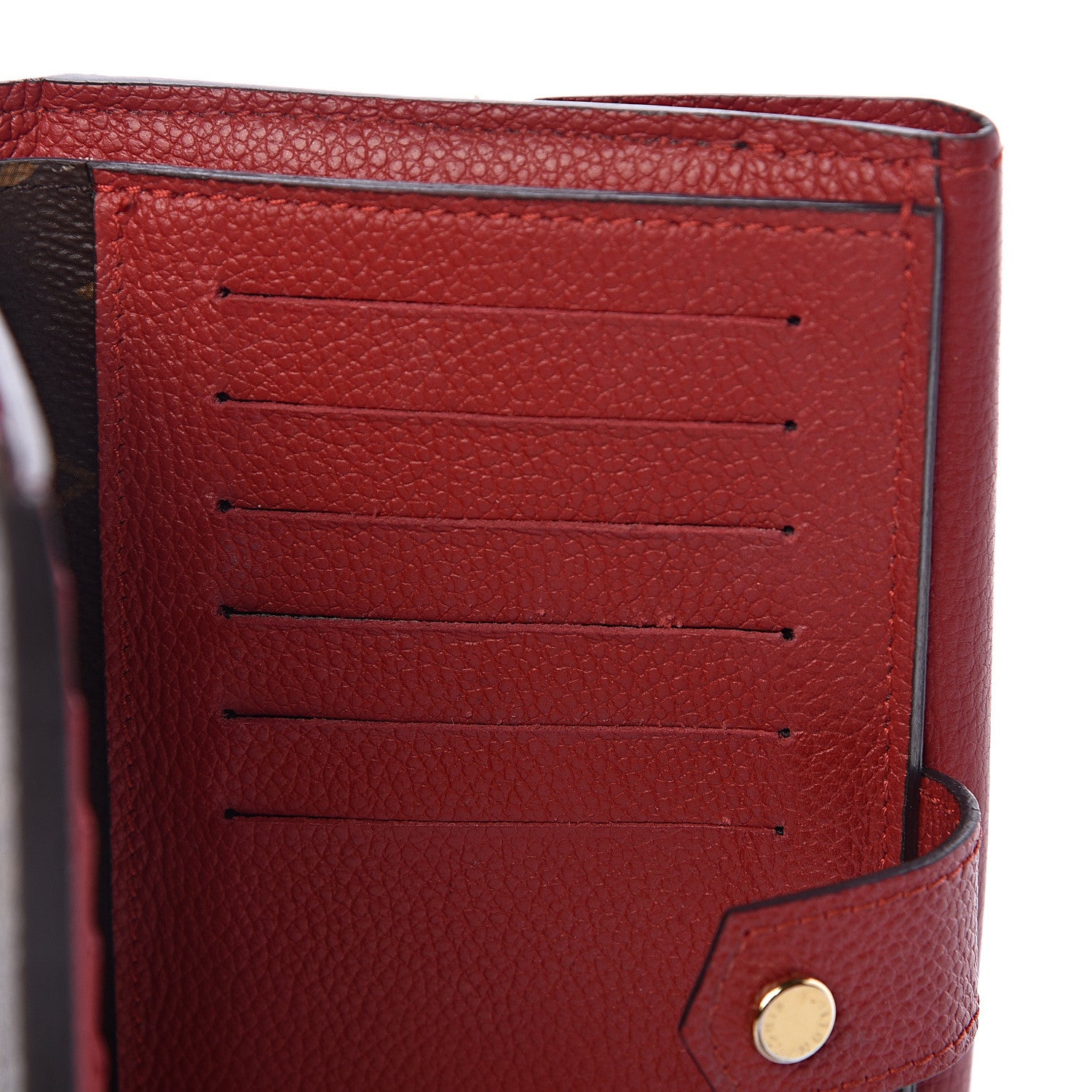 Louis Vuitton Monogram Pallas Compact Wallet Cherry 8 of 11