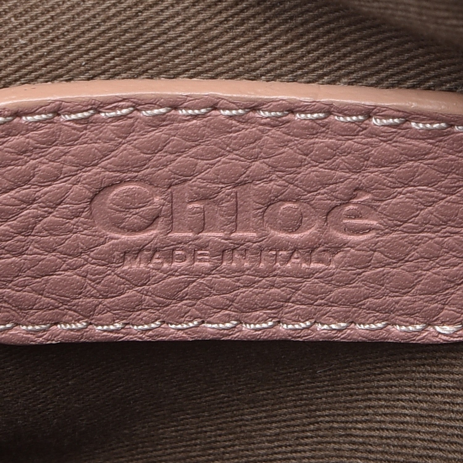 Chloe Calfskin Mini Marcie Satchel Anemone Pink 7 of 10