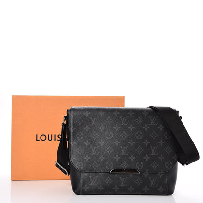 Louis Vuitton Monogram Eclipse Explorer PM Black 8 of 8