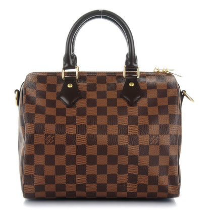 Louis Vuitton Damier Ebene Speedy Bandouliere 25 1 of 8