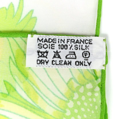 Hermes Silk Fleurs et Carlines II Pocket Square 3 of 5