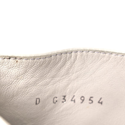 Chanel Distressed Patent Cap Toe Combat Boots 38 White Black 12 of 12
