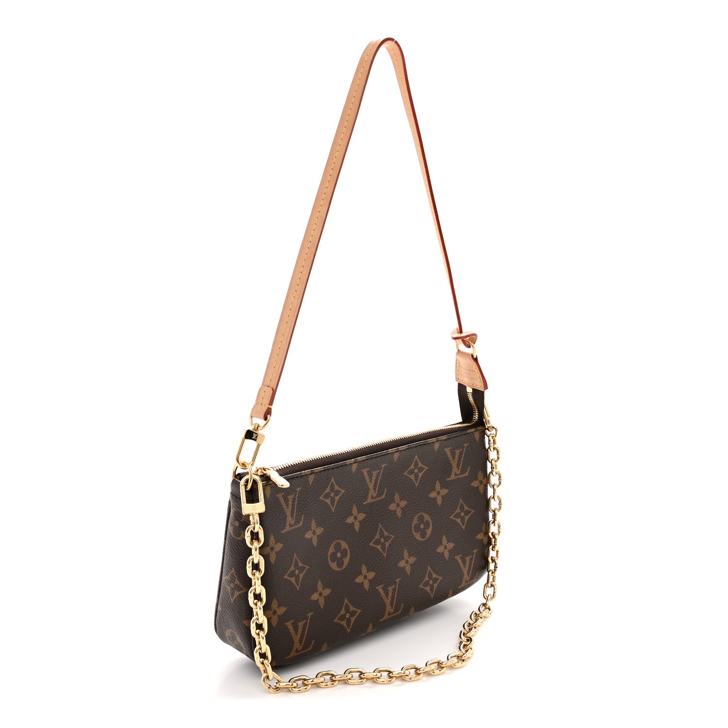 Louis Vuitton Monogram Chain Pochette Accessories 3 of 10