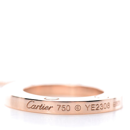 Cartier 18K Pink Gold LOVE Pendant Necklace 7 of 8