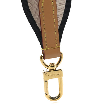 Louis Vuitton Jacquard Diane Shoulder Strap Black 3 of 3