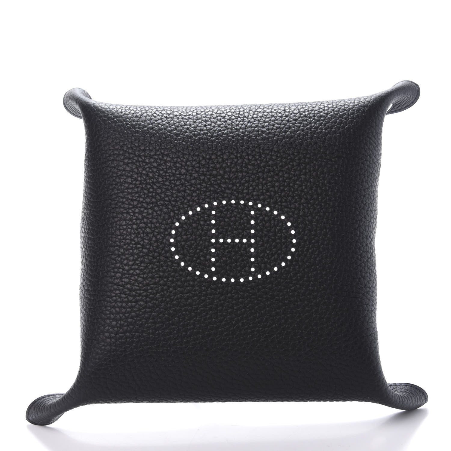 Hermes Taurillon Clemence Mises et Relances Change Tray Black 3 of 4