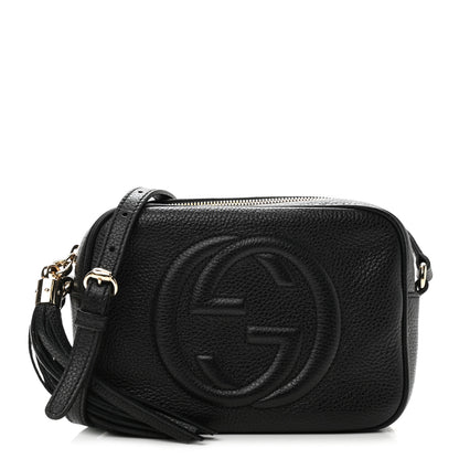Gucci Pebbled Calfskin Small Soho Disco Bag Black 1 of 12