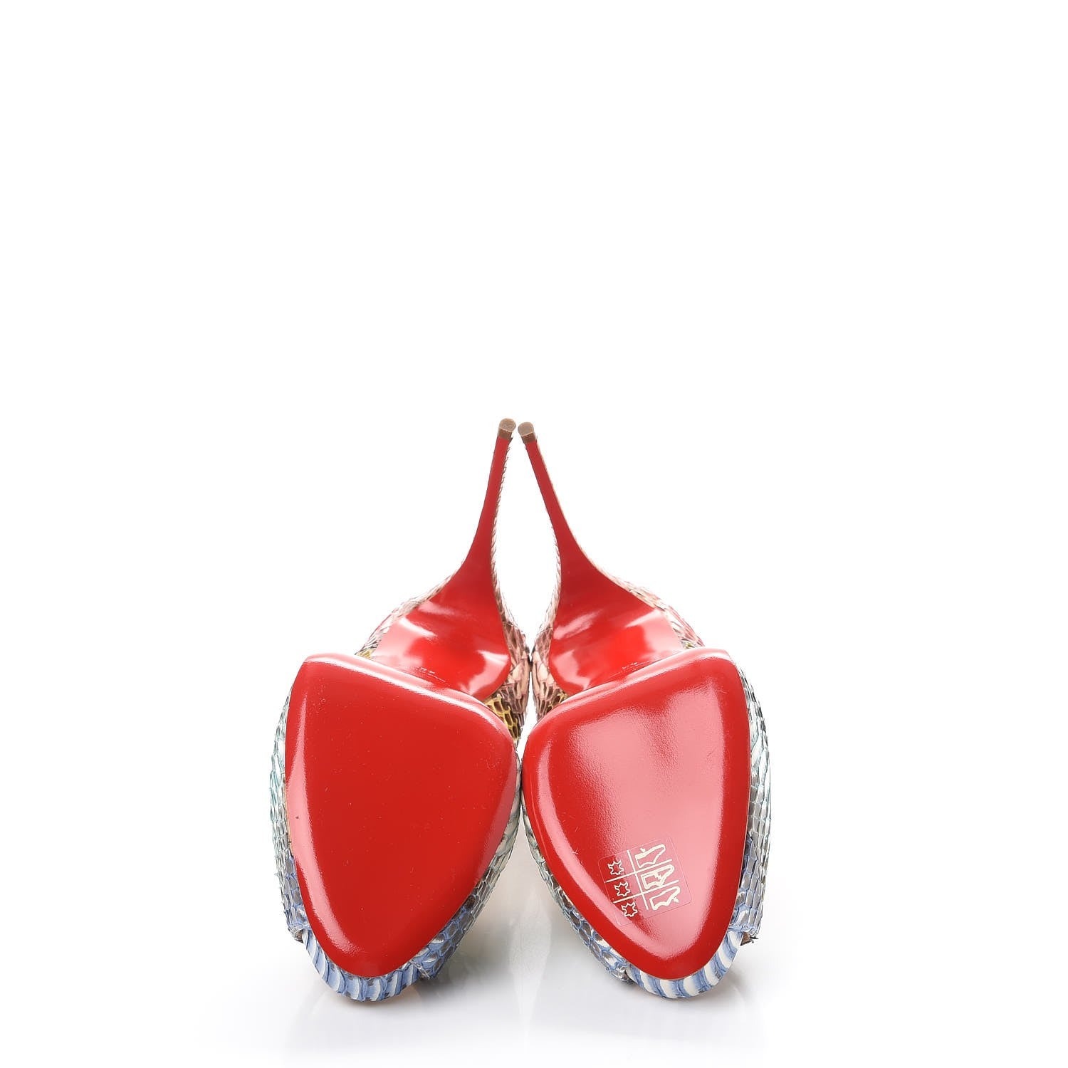 Christian Louboutin Watersnake New Very Prive 120 Pumps 42 Multicolor 5 of 8