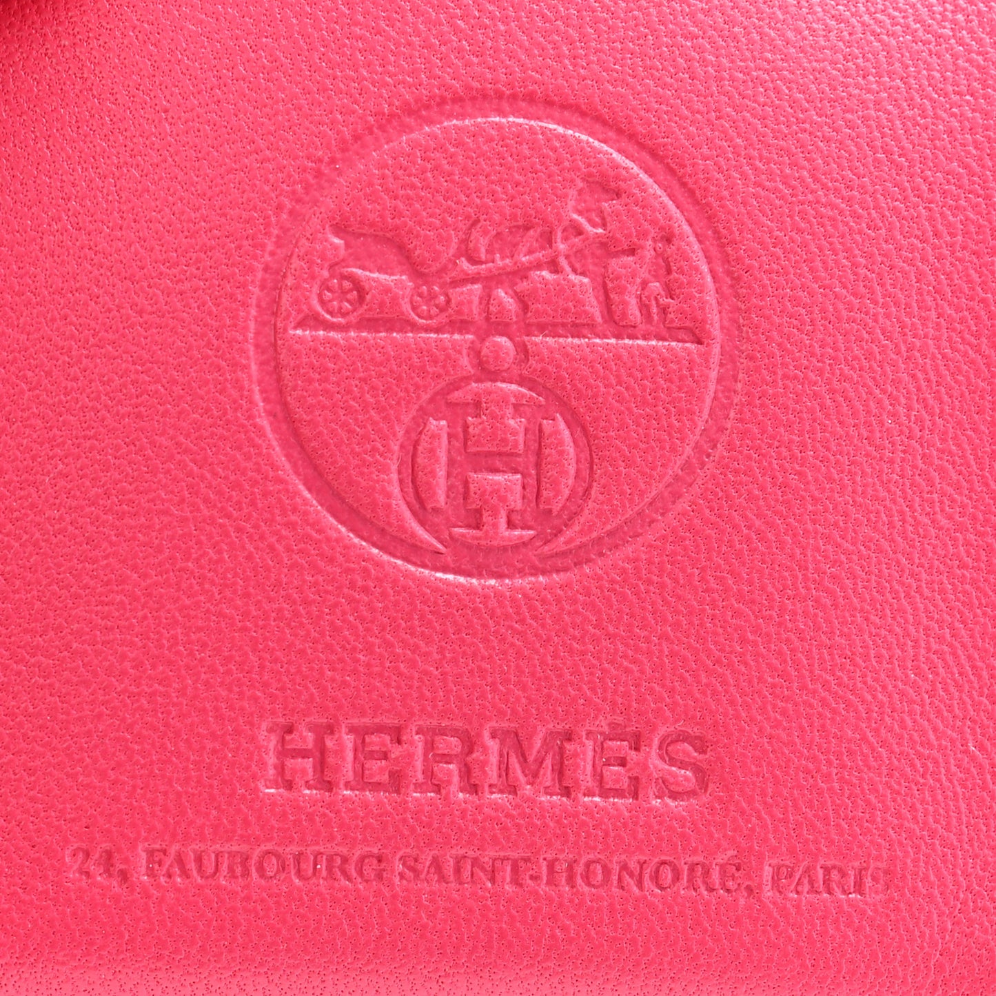 Milo Lambskin Swift Shopping Bag Charm Rose Mexico