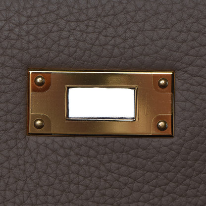 Hermes Togo Kelly Retourne 32 Etoupe 22 of 30