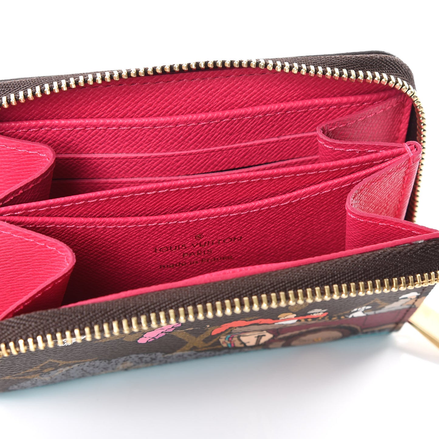 Monogram 2015 Christmas Animation Zippy Coin Purse