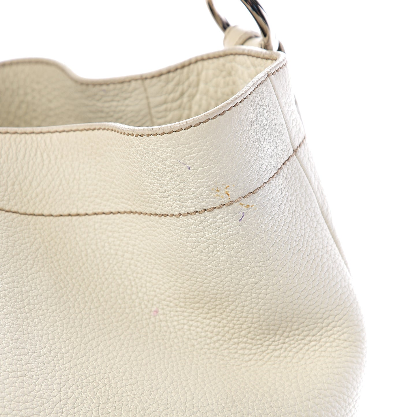 Vitello Daino Hobo Bianco